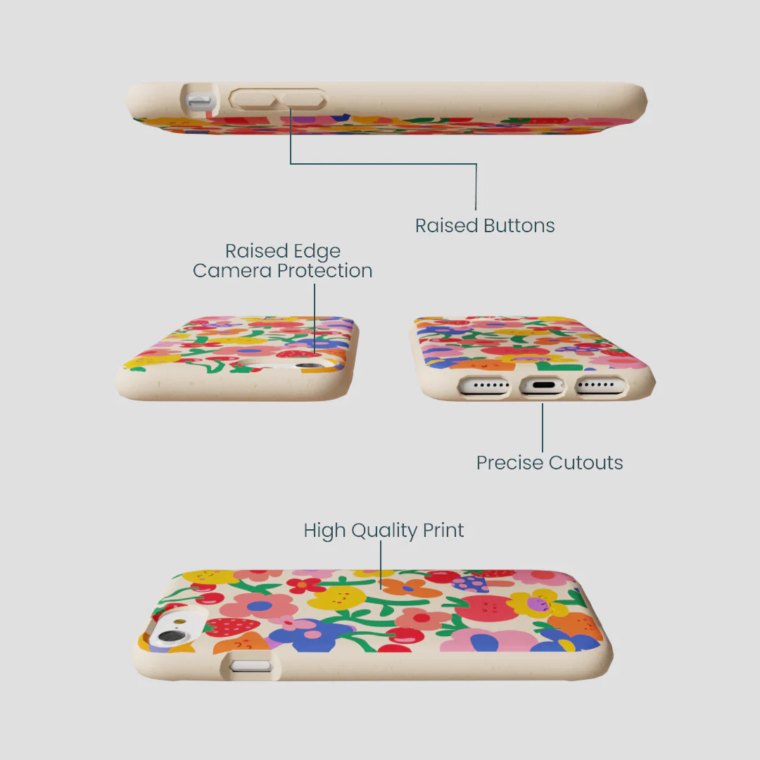 Seashell Fruity Cutie iPhone 6/6s/7/8/SE Case - Image 3