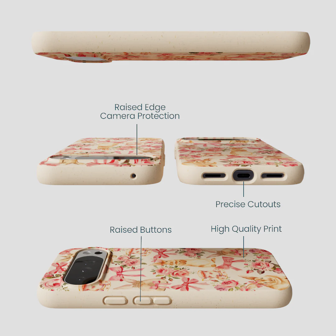 Seashell Garden Party Google Pixel 10 Pro XL Case - Image 3