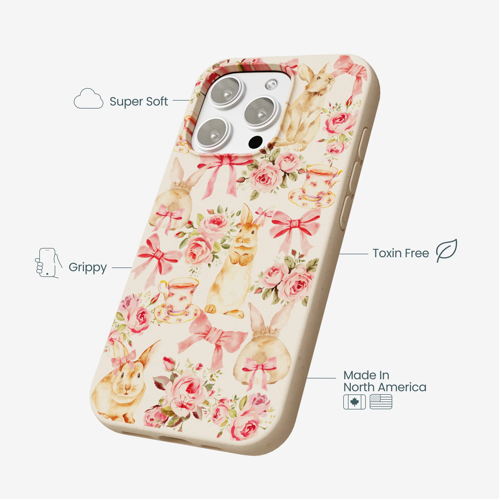Seashell Garden Party iPhone 16 Pro Max Case - Image 4
