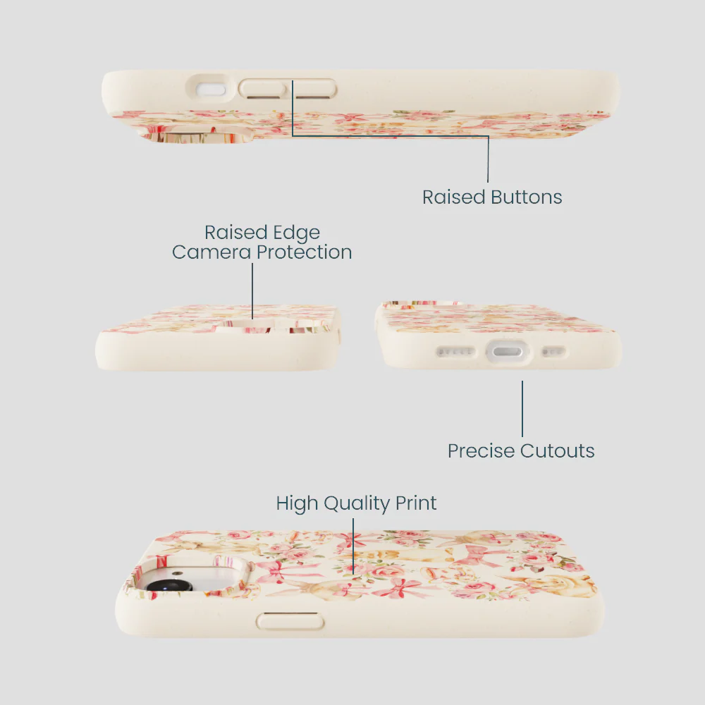 Seashell Garden Party iPhone 16e/17e Case - Image 3