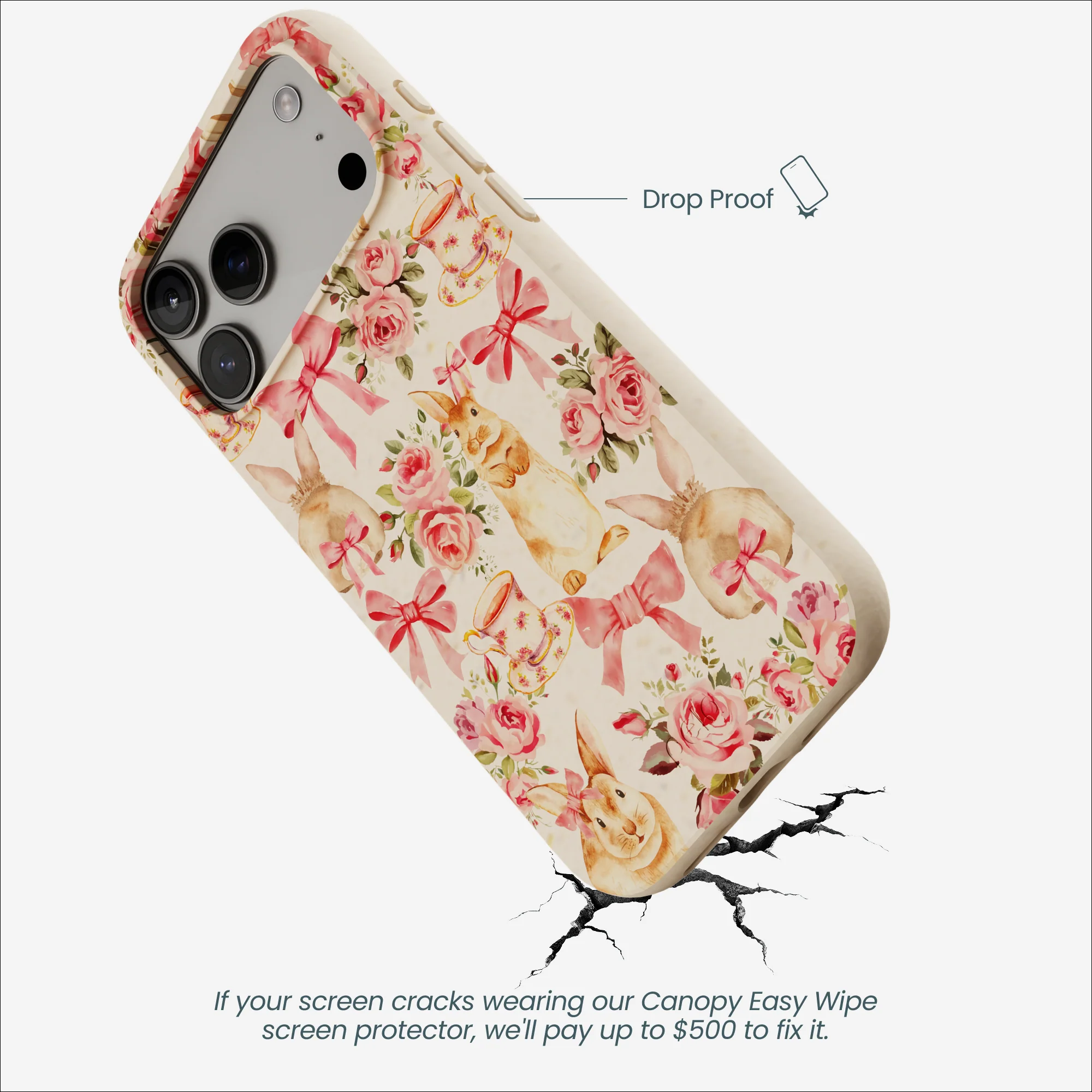 Seashell Garden Party iPhone 17 Pro Max Case - Image 5