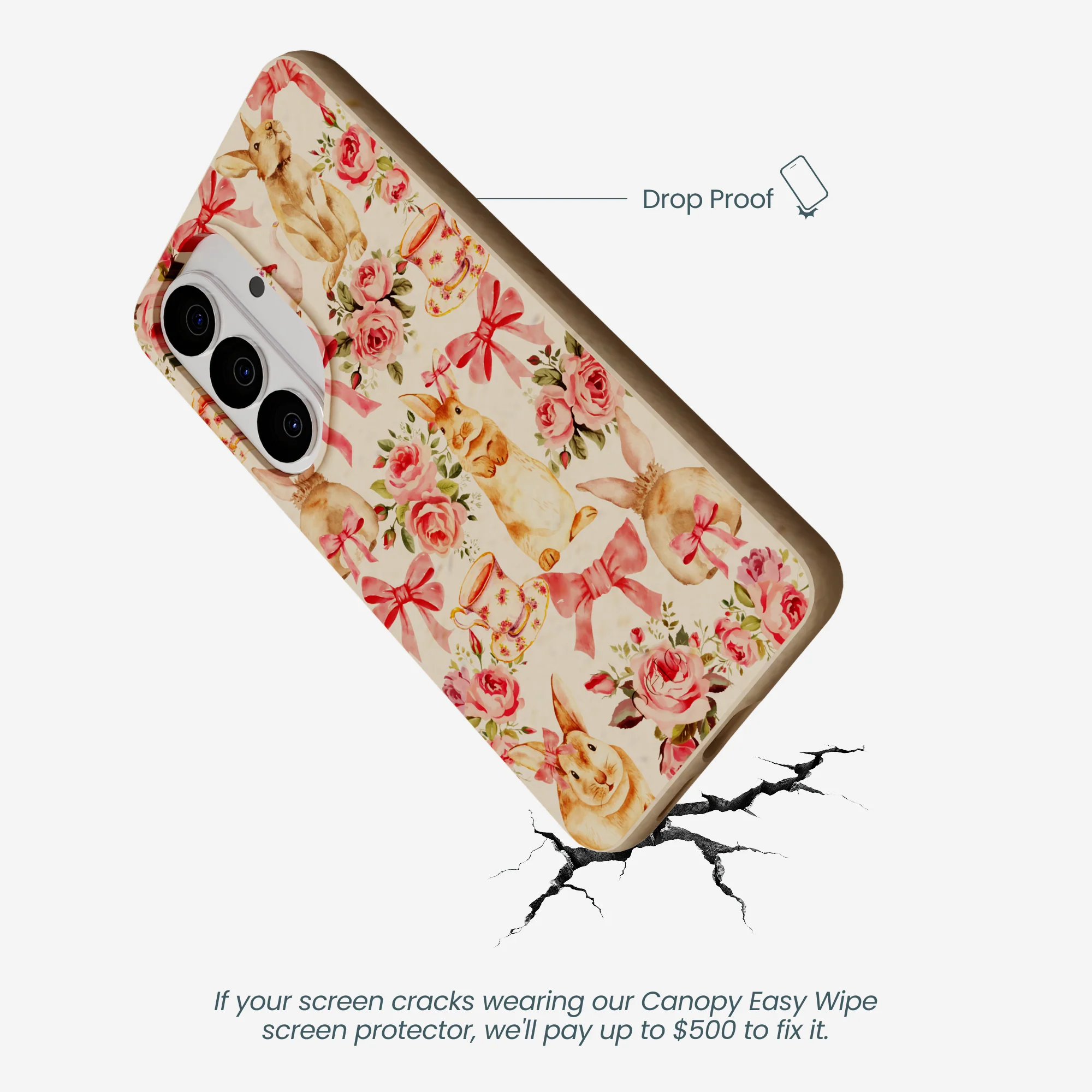 Seashell Garden Party Samsung Galaxy S26 Case - Image 5
