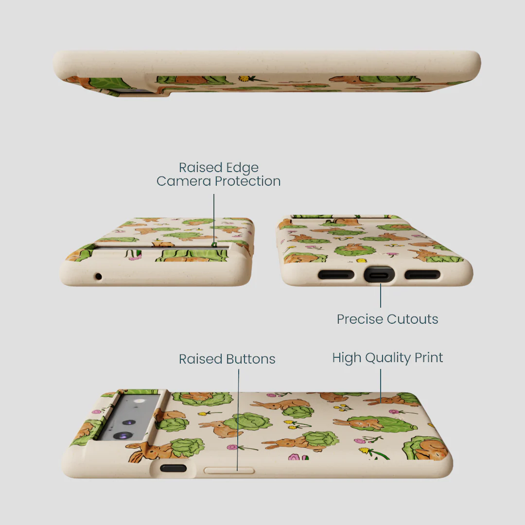 Seashell Garden Snack Google Pixel 6a Case - Image 3