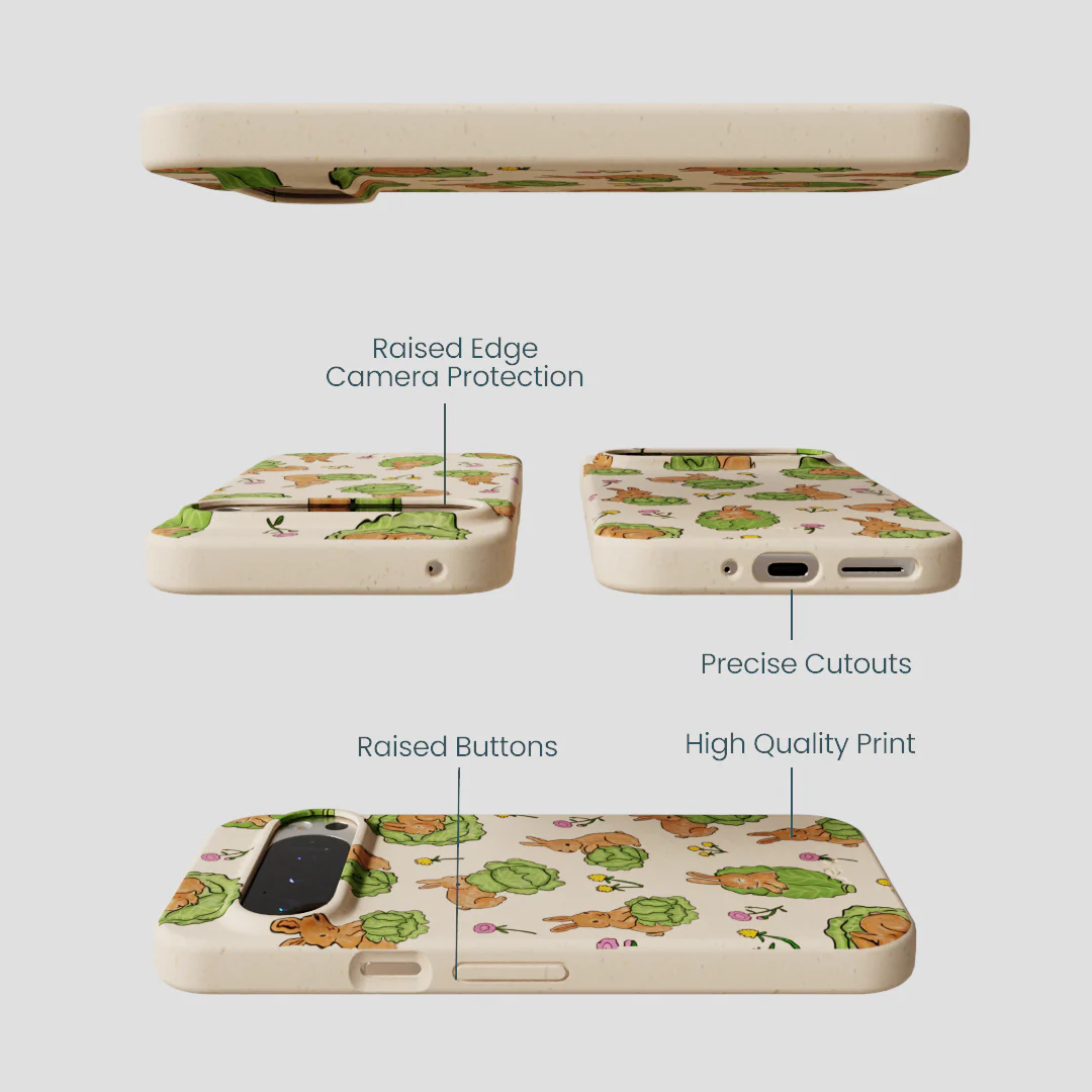 Seashell Garden Snack Google Pixel 9/9 Pro Case - Image 3
