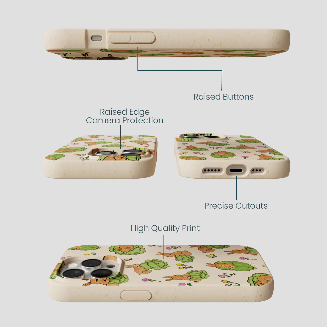 Seashell Garden Snack iPhone 15 Pro Case - Image 3
