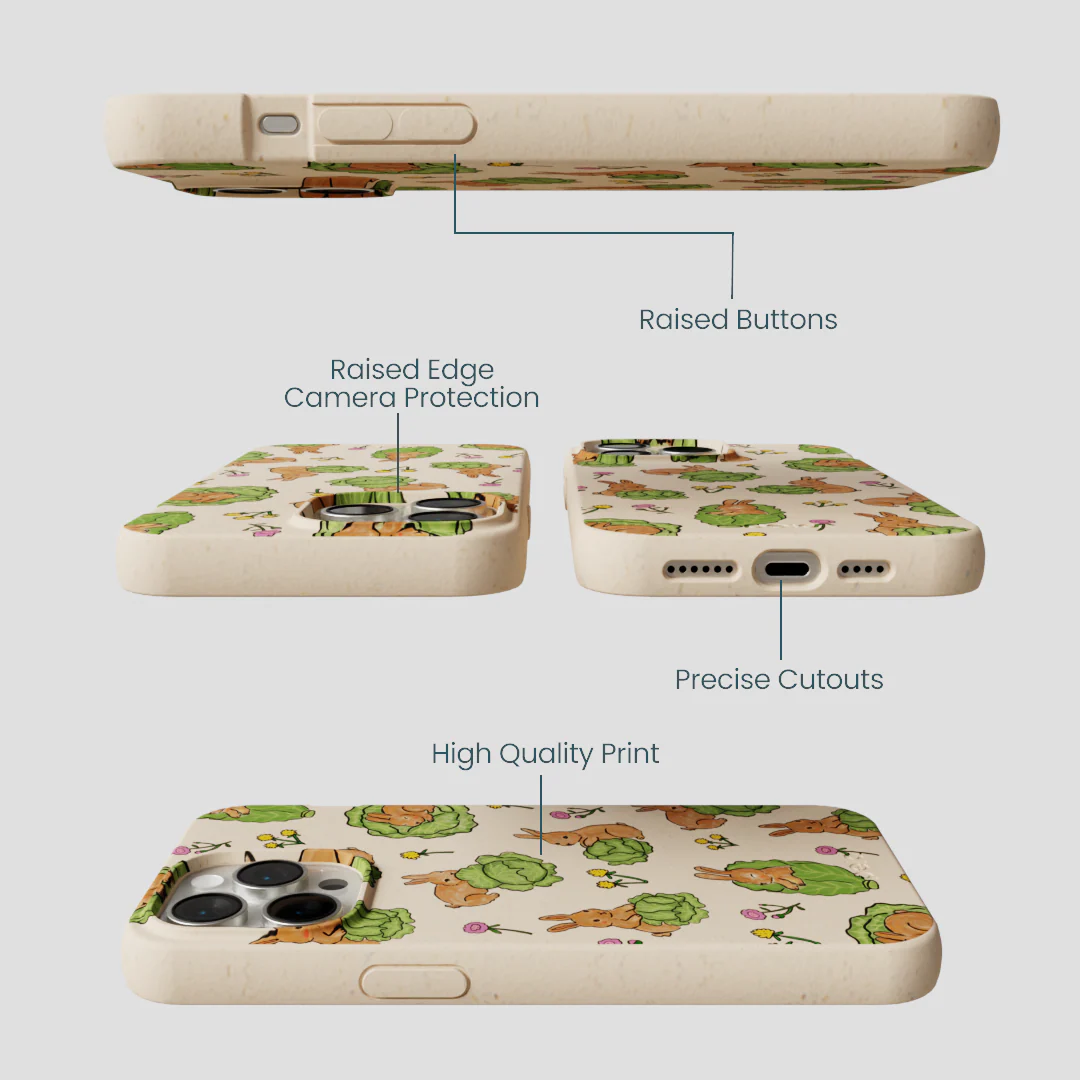 Seashell Garden Snack iPhone 15 Pro Max Case - Image 3