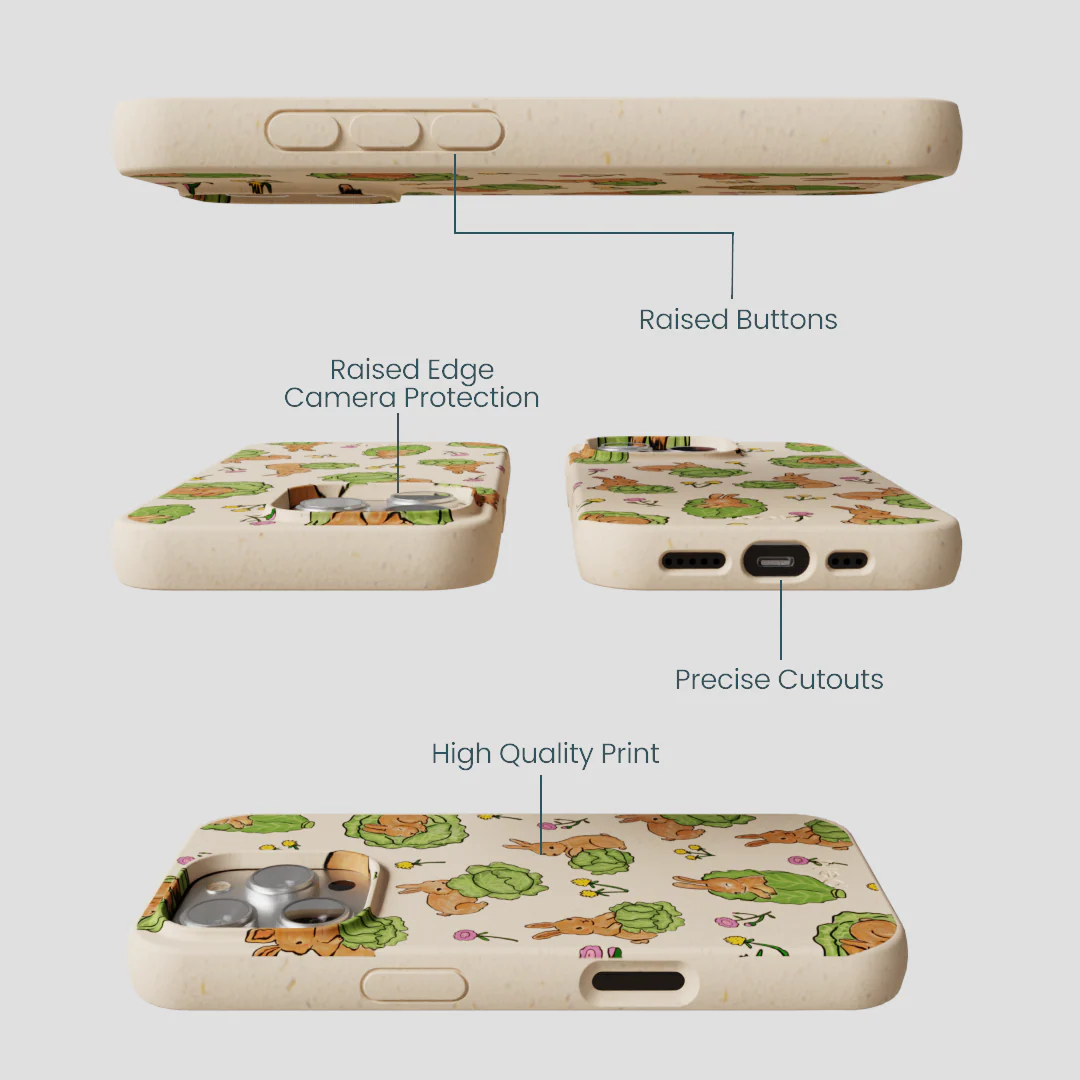 Seashell Garden Snack iPhone 16 Pro Case - Image 3