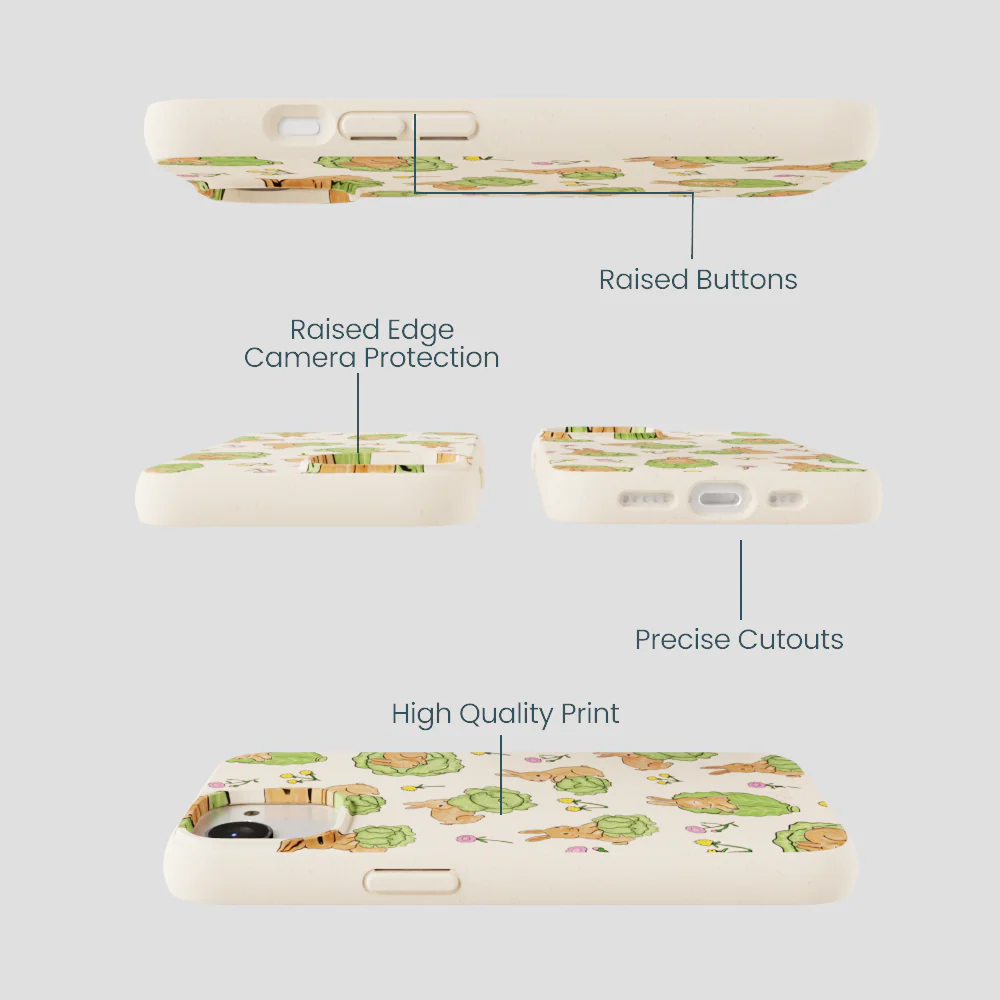 Seashell Garden Snack iPhone 16e/17e Case - Image 3