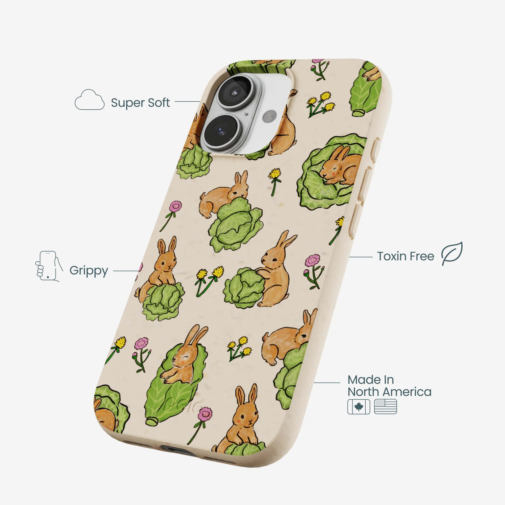 Seashell Garden Snack iPhone 17 Case - Image 4
