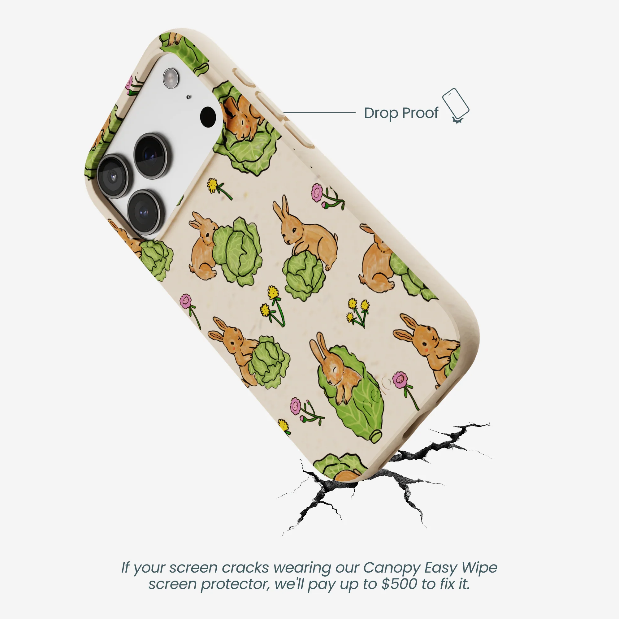 Seashell Garden Snack iPhone 17 Pro Case - Image 5