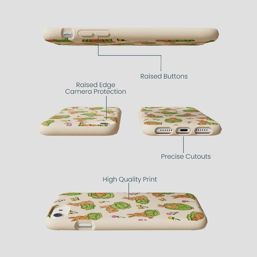 Seashell Garden Snack iPhone 6/6s/7/8/SE Case - Image 3