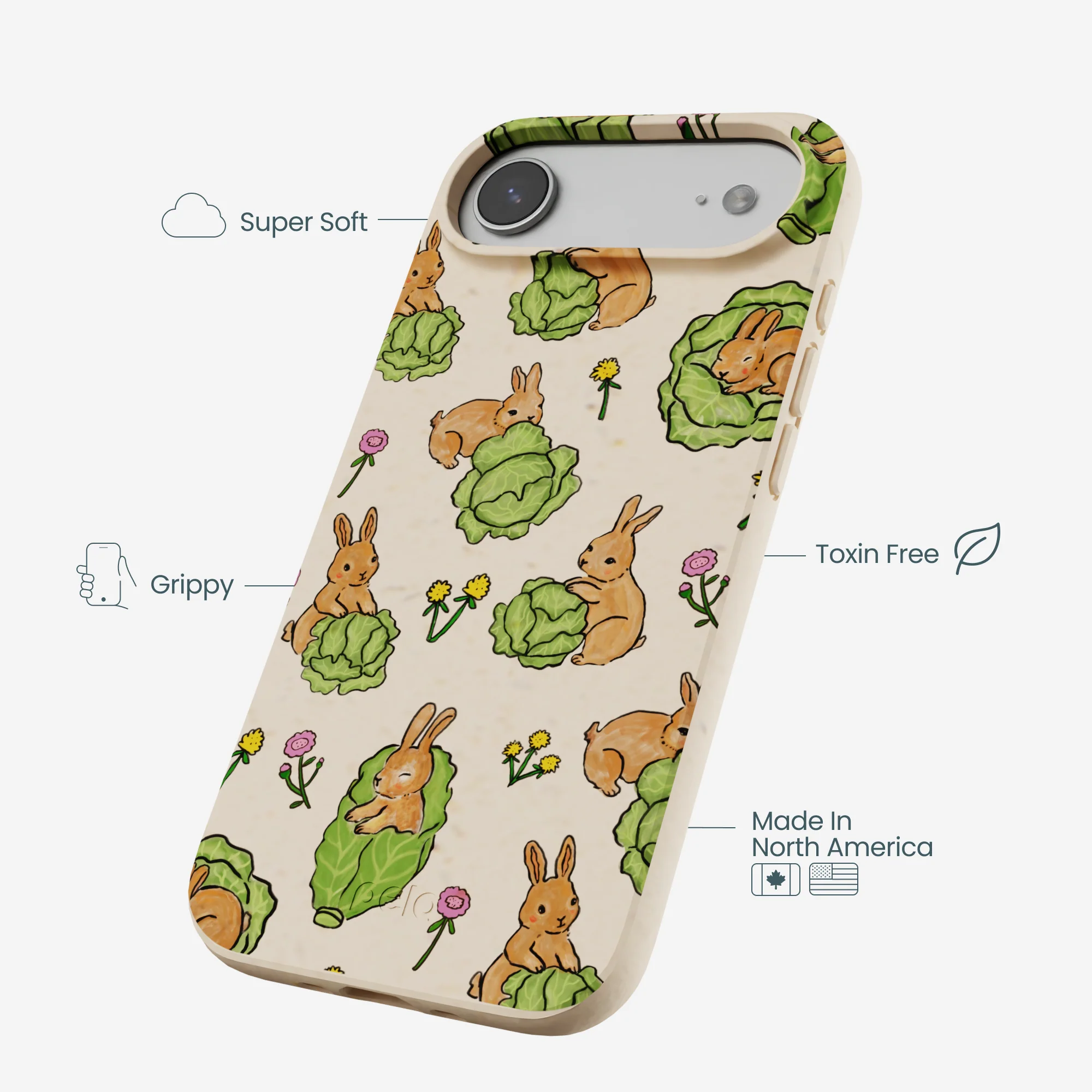 Seashell Garden Snack iPhone Air Case - Image 4