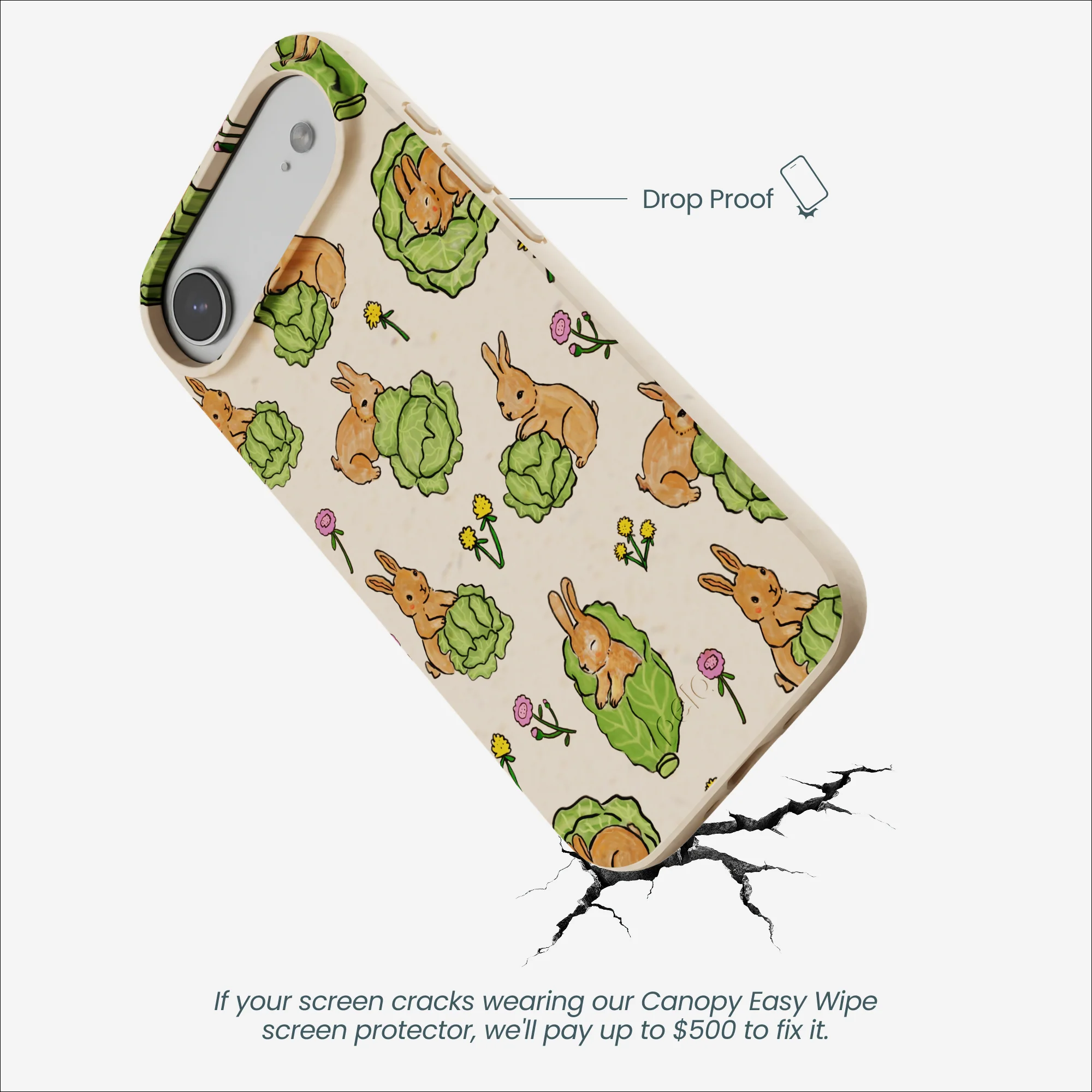 Seashell Garden Snack iPhone Air Case - Image 5
