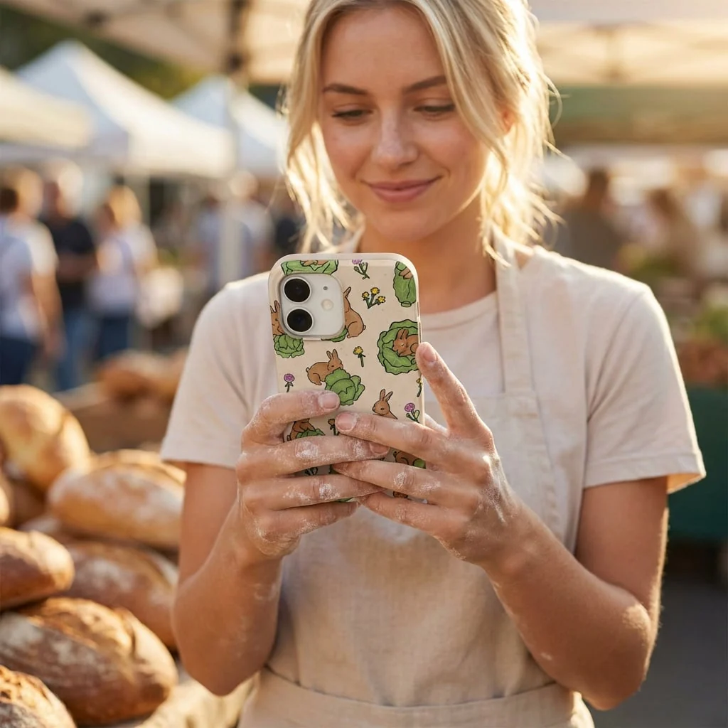 Seashell Garden Snack iPhone XR Case - Image 2