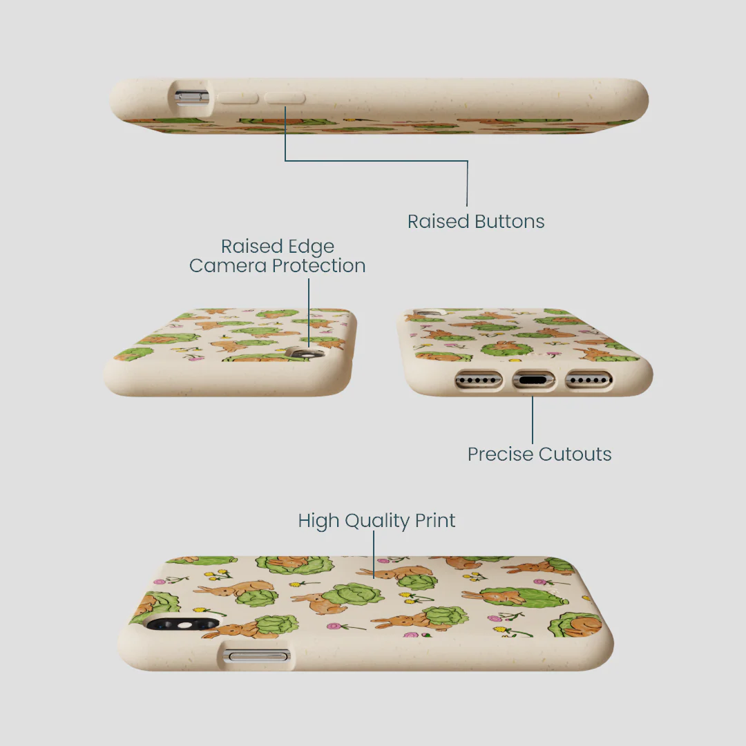 Seashell Garden Snack iPhone XR Case - Image 3