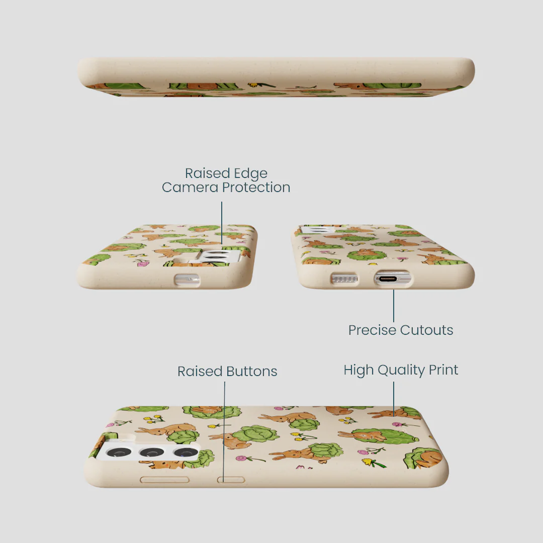 Seashell Garden Snack Samsung Galaxy S21 Case - Image 3