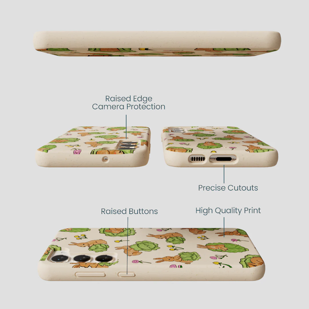Seashell Garden Snack Samsung Galaxy S24+(Plus) Case - Image 3