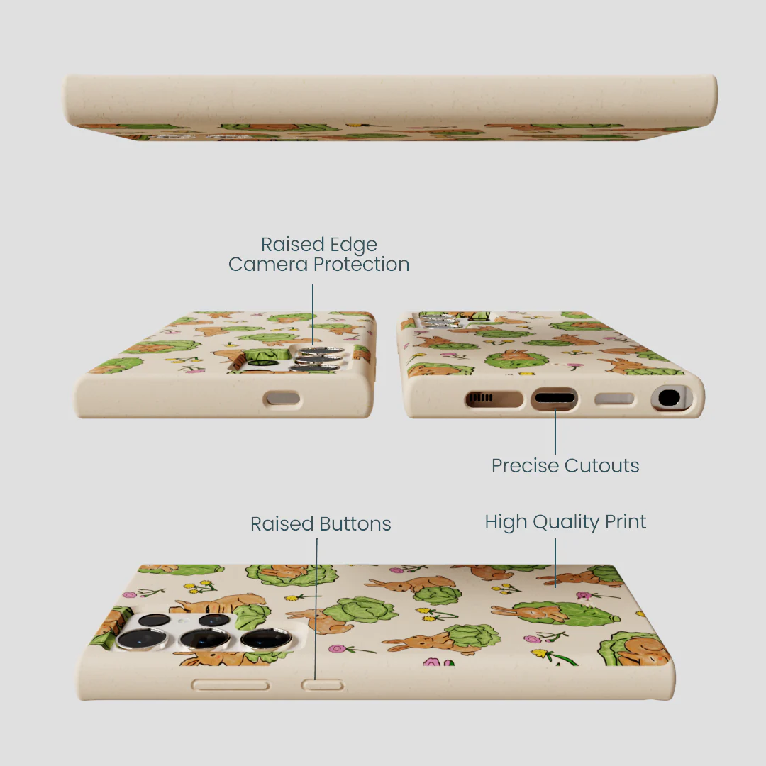 Seashell Garden Snack Samsung Galaxy S24 Ultra Case - Image 3