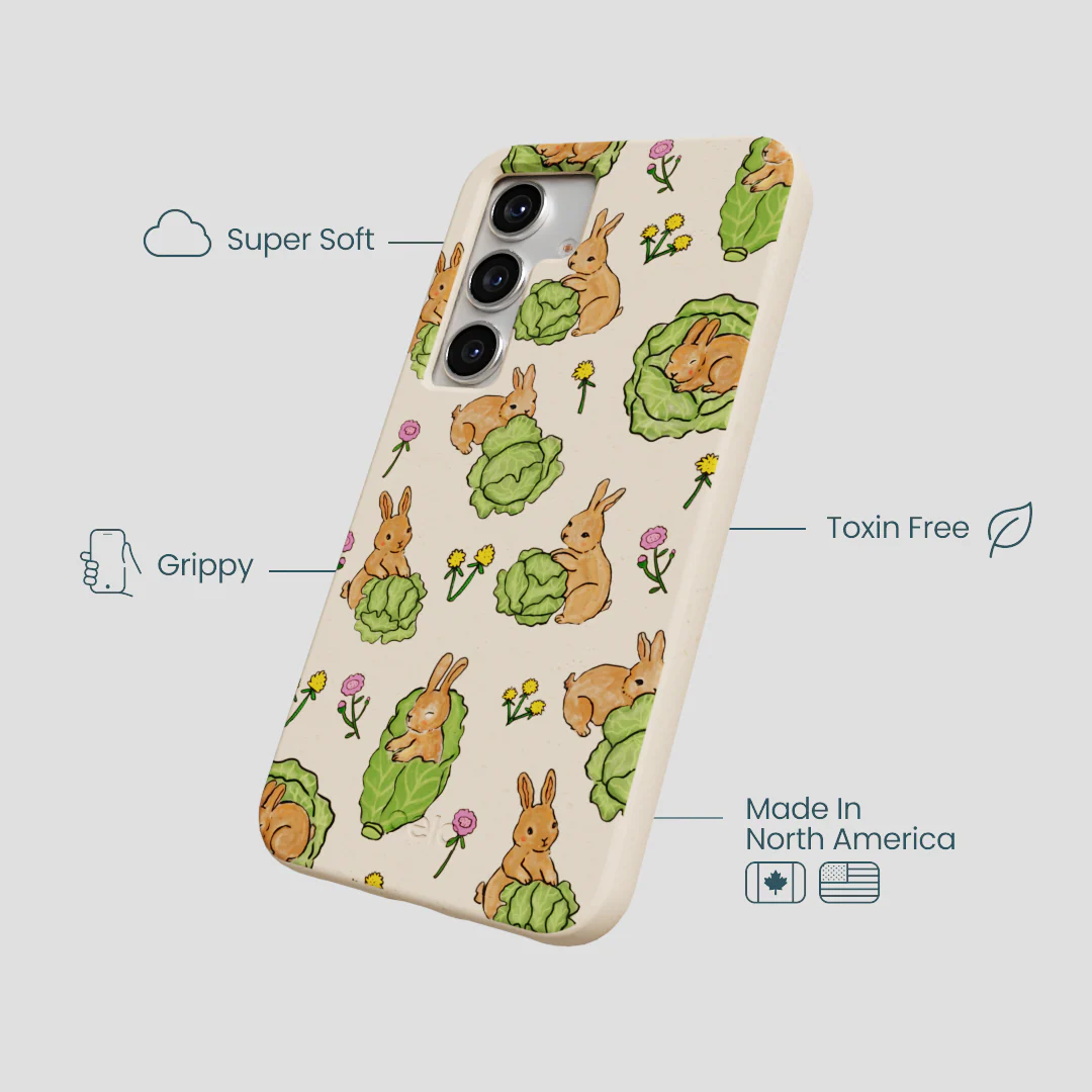 Seashell Garden Snack Samsung Galaxy S25 Case - Image 4