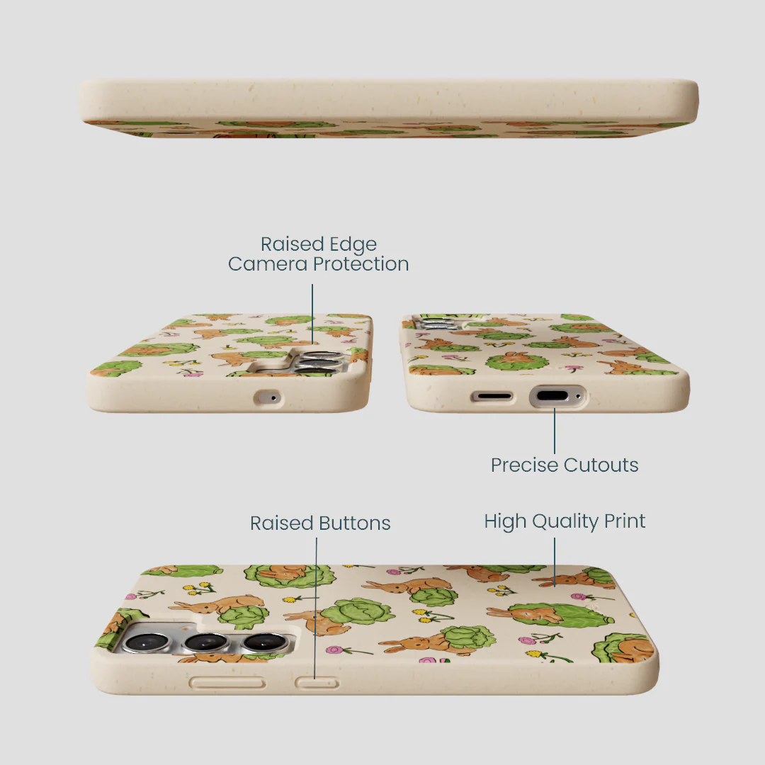 Seashell Garden Snack Samsung Galaxy S25+(Plus) Case - Image 3