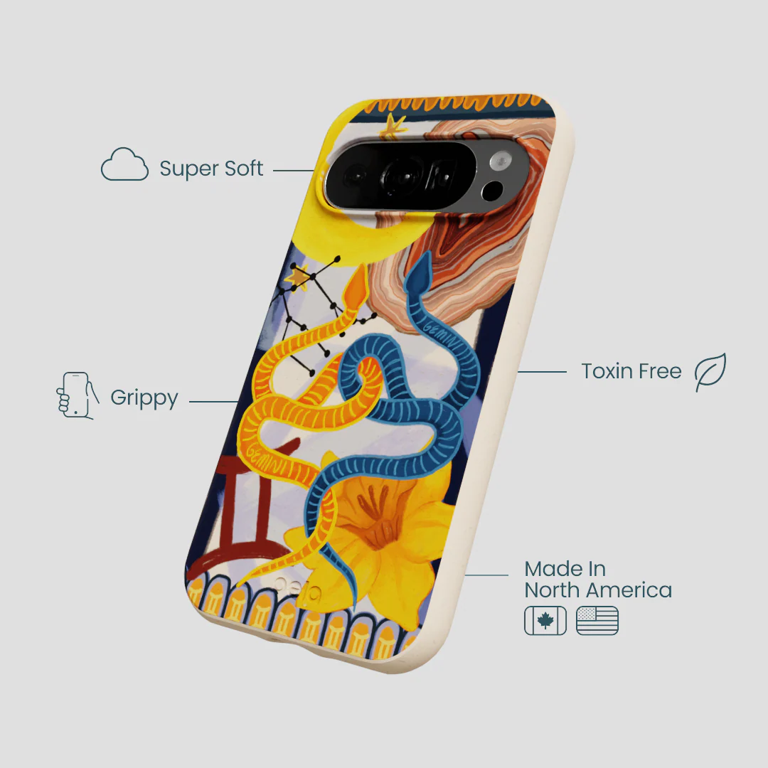 Seashell Gemini Twin Google Pixel 10/10 Pro Case - Image 3
