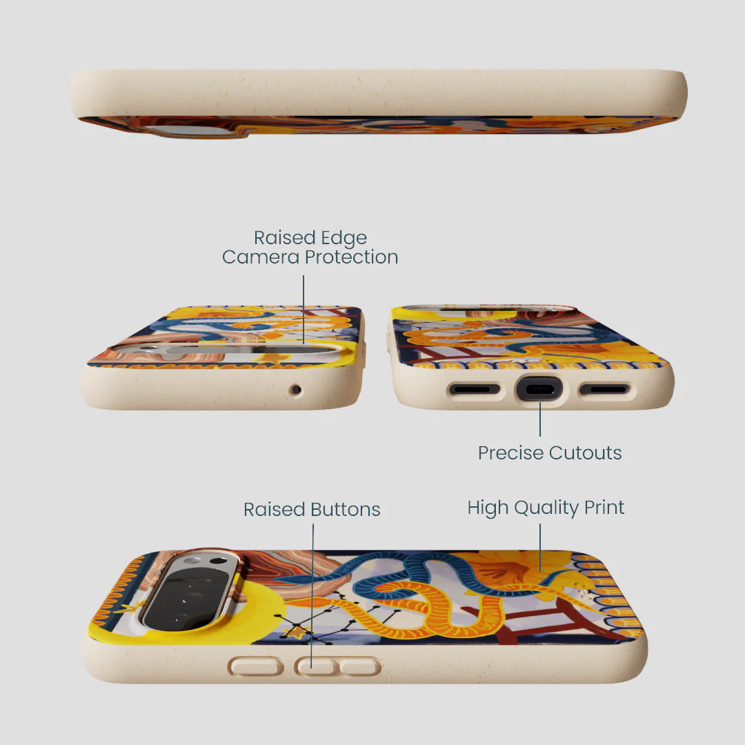 Seashell Gemini Twin Google Pixel 10 Pro XL Case - Image 2
