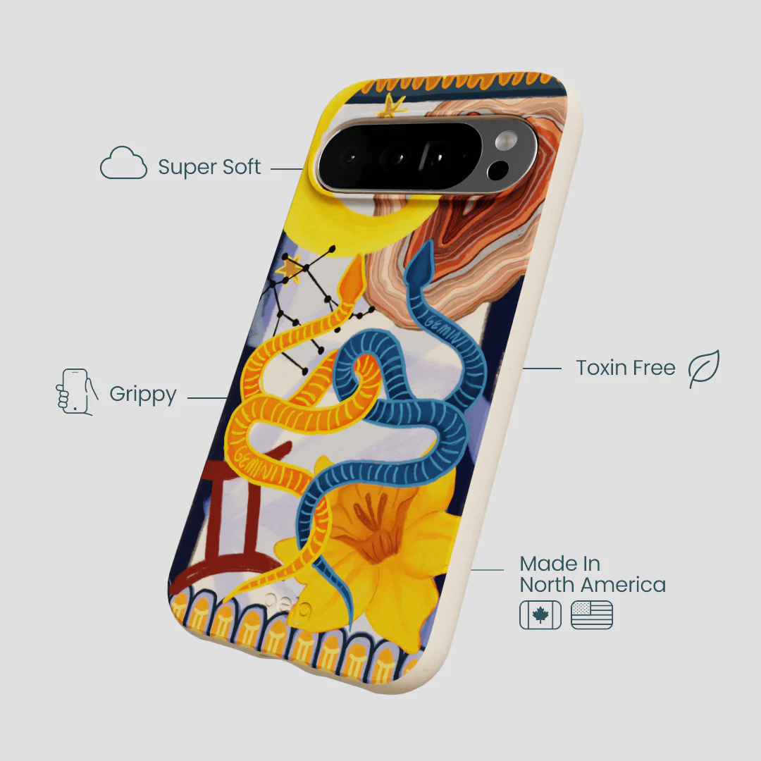 Seashell Gemini Twin Google Pixel 10 Pro XL Case - Image 3