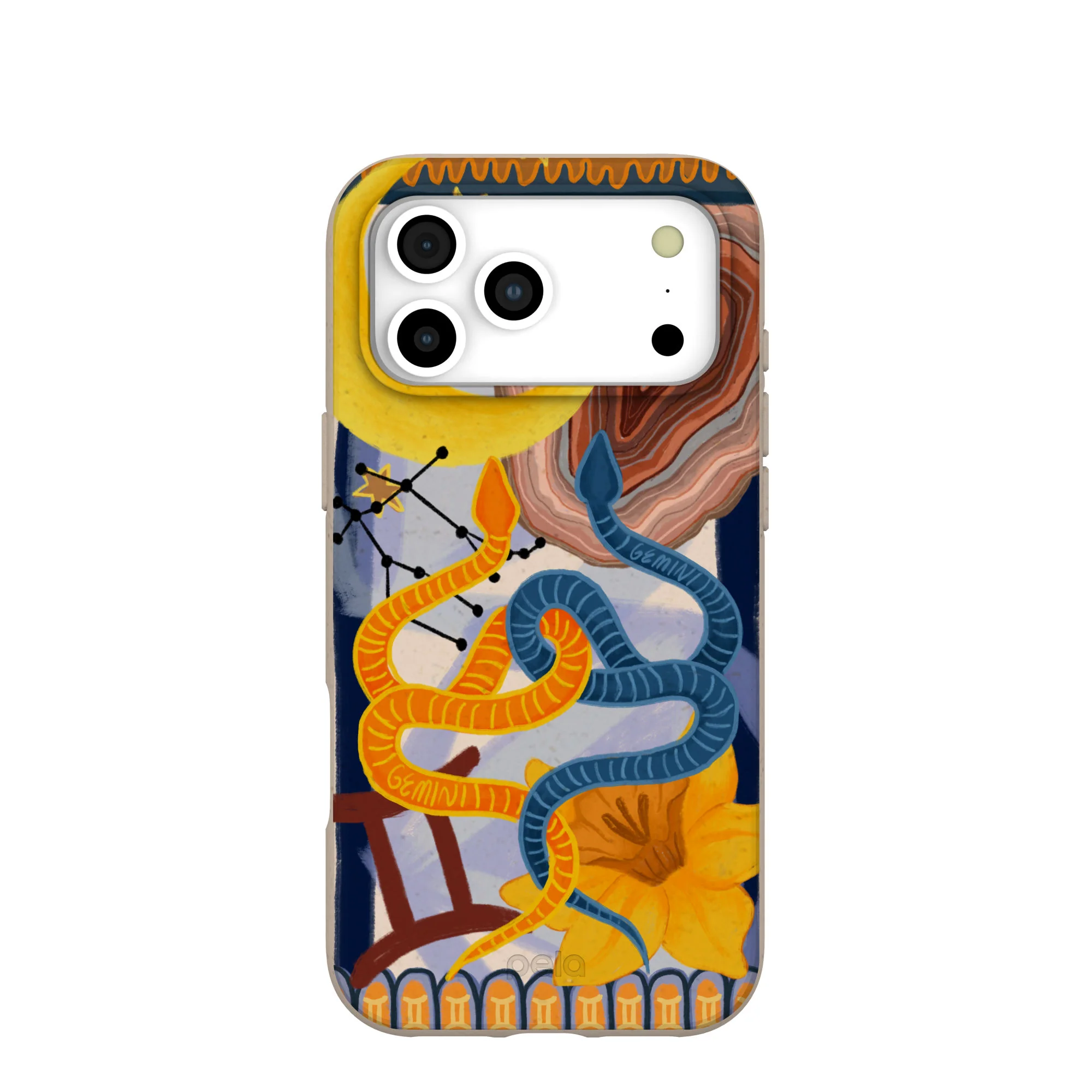 Seashell Gemini Twin iPhone 17 Pro Max Case