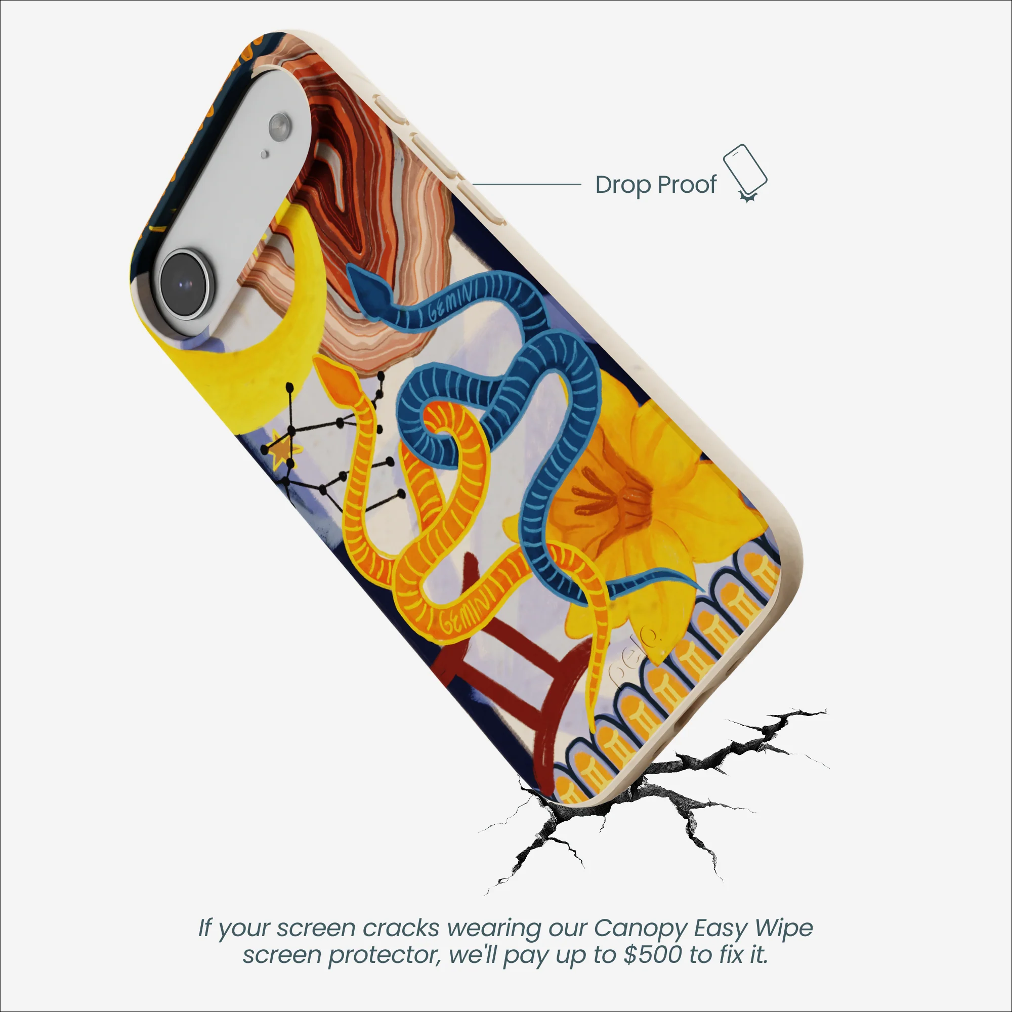 Seashell Gemini Twin iPhone Air Case - Image 4
