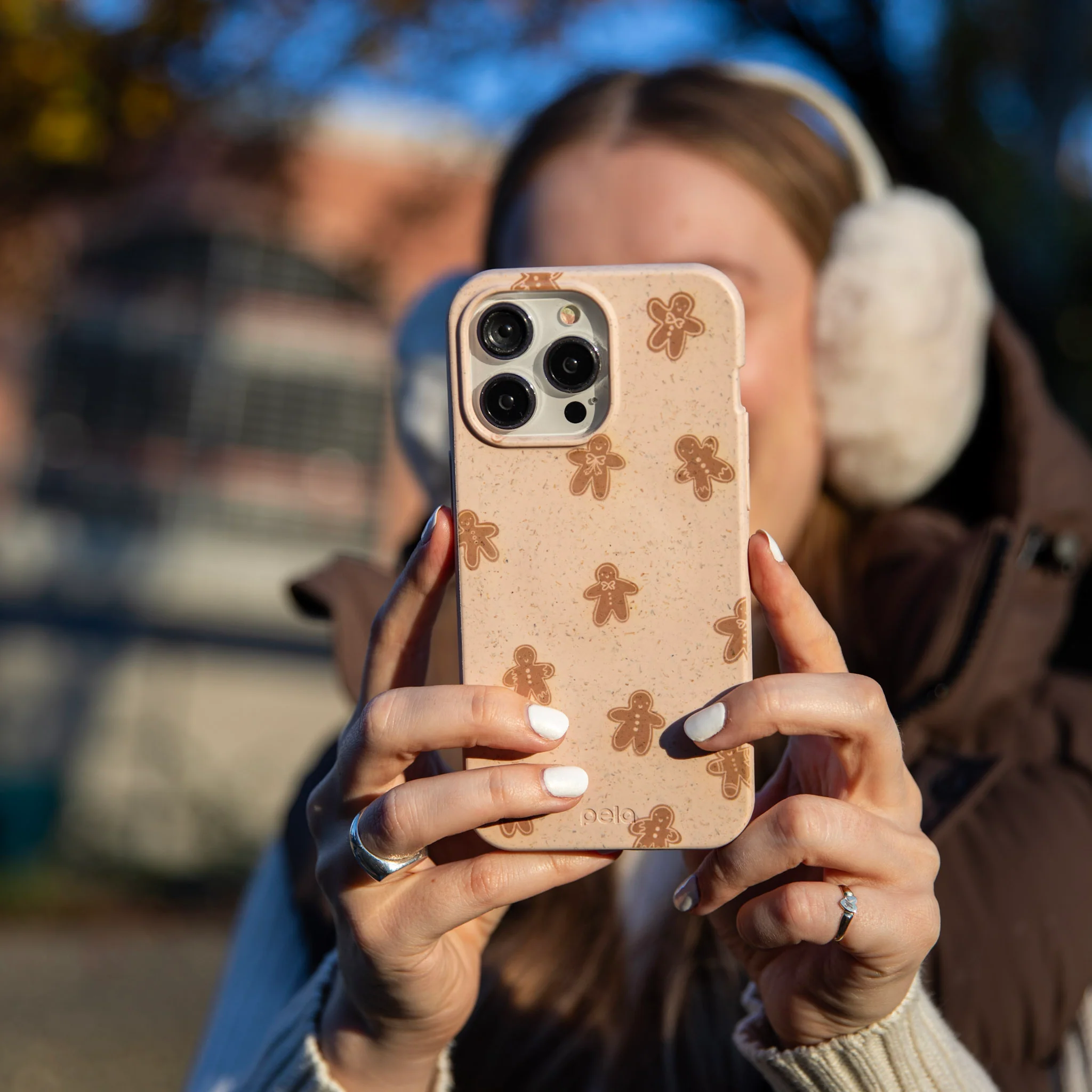 Seashell Gingerbread delight Google Pixel 9a Case - Image 6