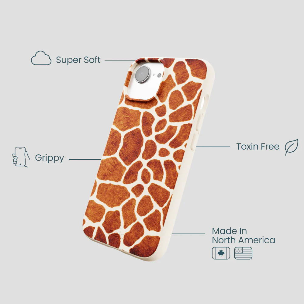Seashell Giraffe iPhone 16e/17e Case - Image 4