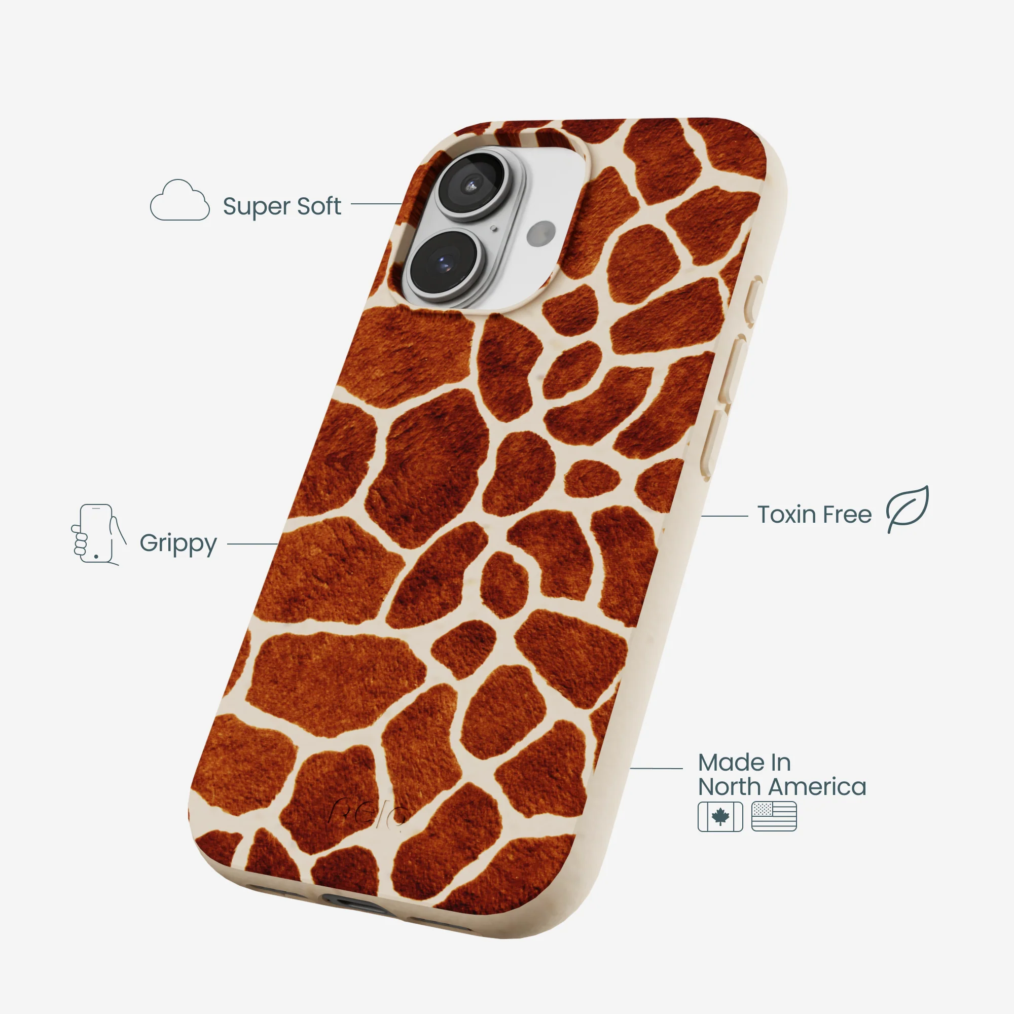 Seashell Giraffe iPhone 17 Case - Image 4
