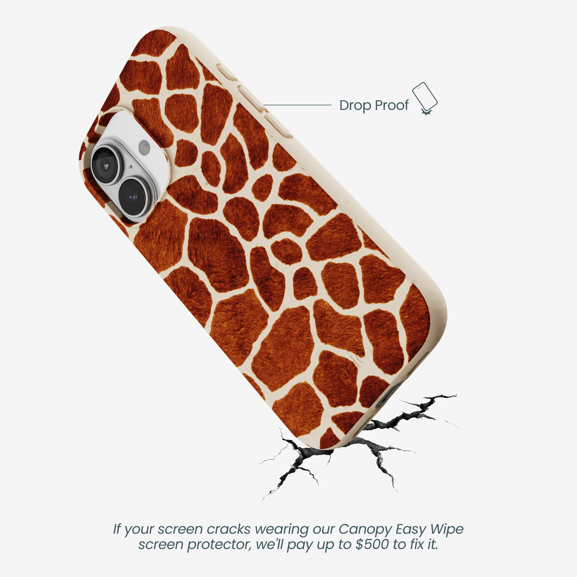 Seashell Giraffe iPhone 17 Case - Image 5