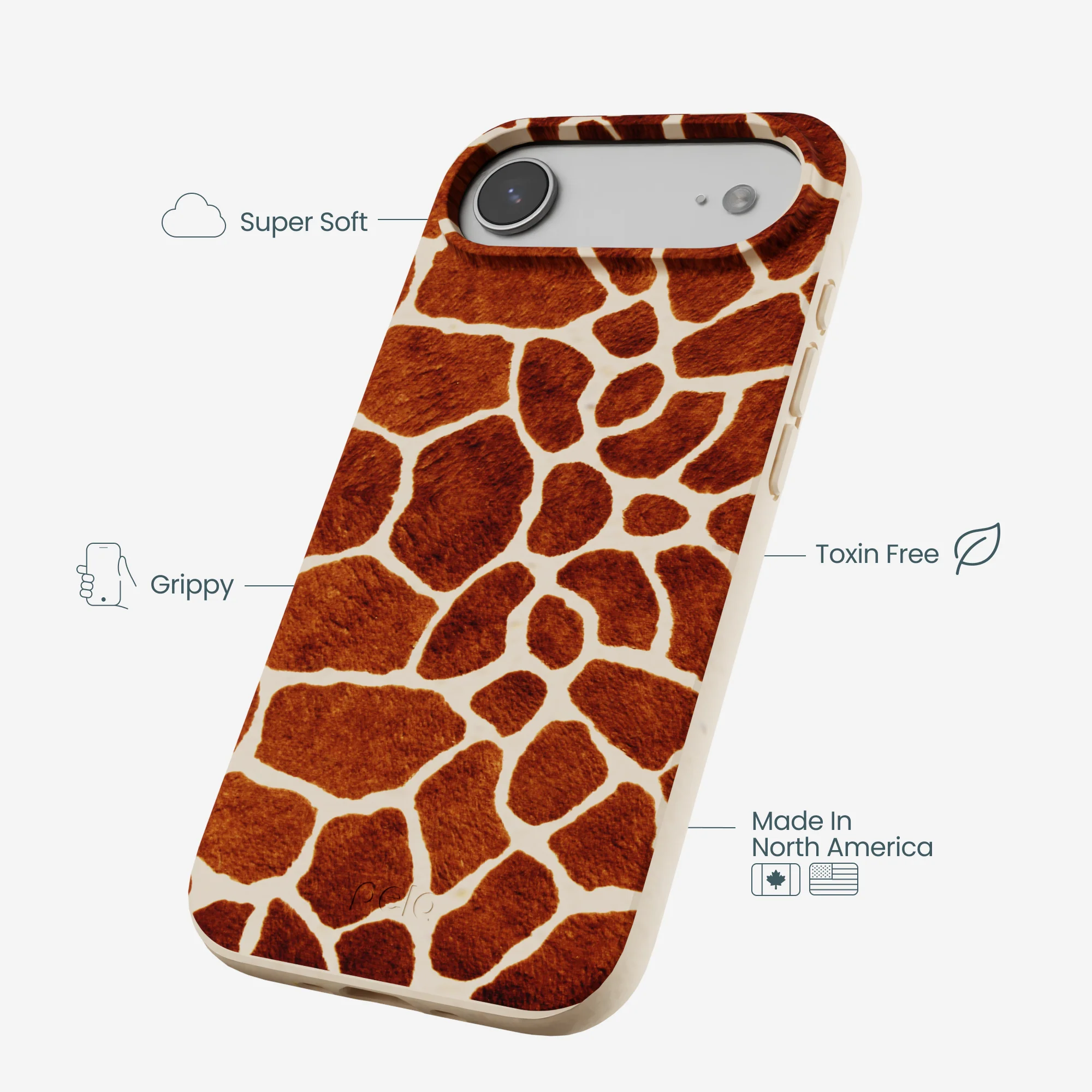 Seashell Giraffe iPhone Air Case - Image 4