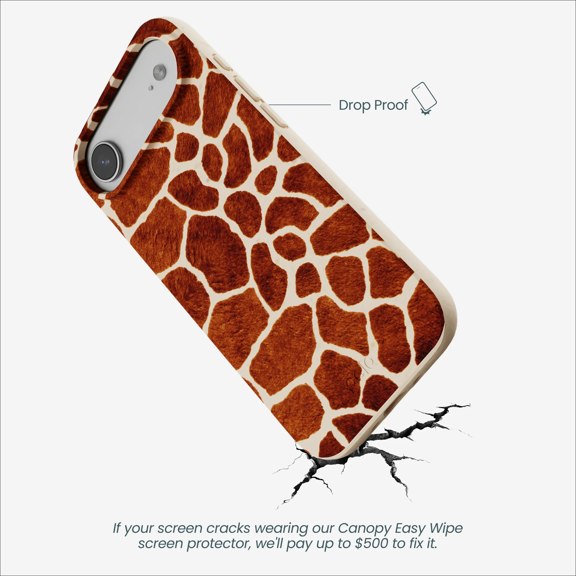 Seashell Giraffe iPhone Air Case - Image 5