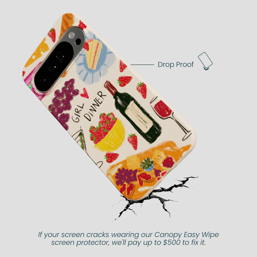 Seashell Girl Dinner Google Pixel 10 Pro XL Case - Image 5