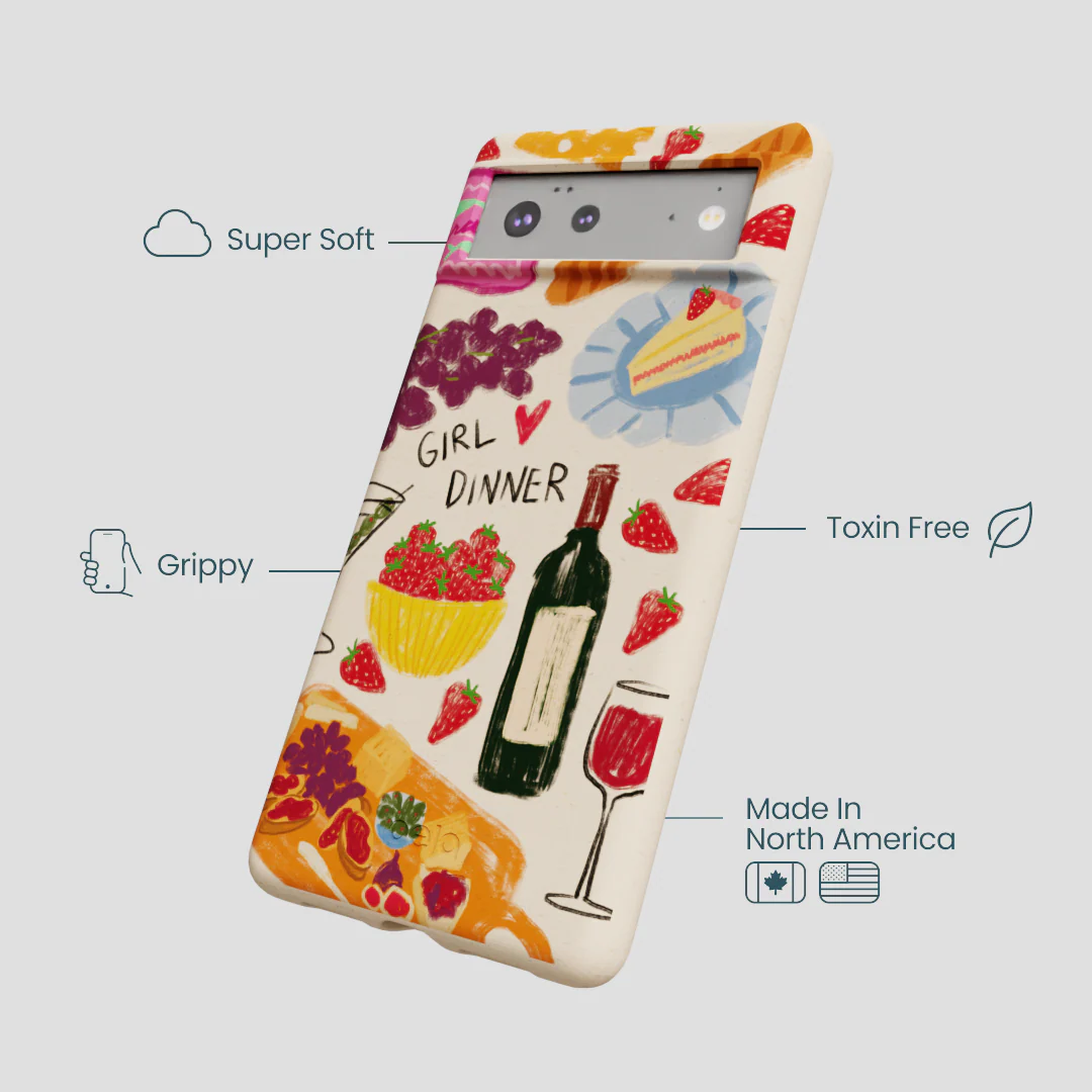 Seashell Girl Dinner Google Pixel 6 Case - Image 4