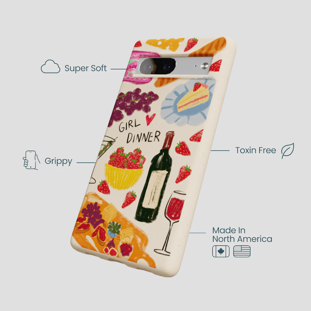 Seashell Girl Dinner Google Pixel 7 Case - Image 4