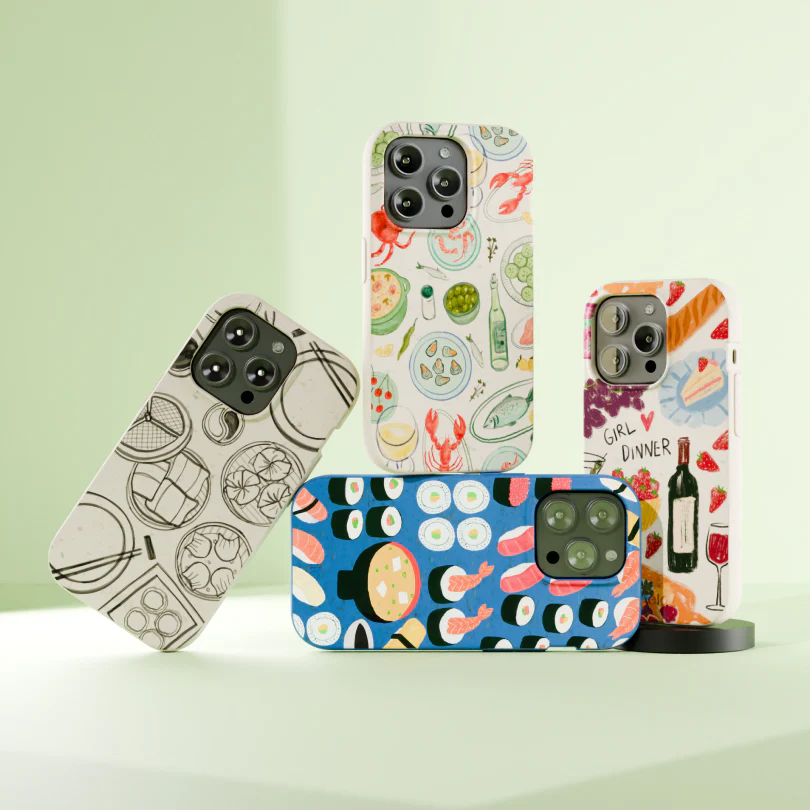 Seashell Girl Dinner Google Pixel 7 Pro Case - Image 2