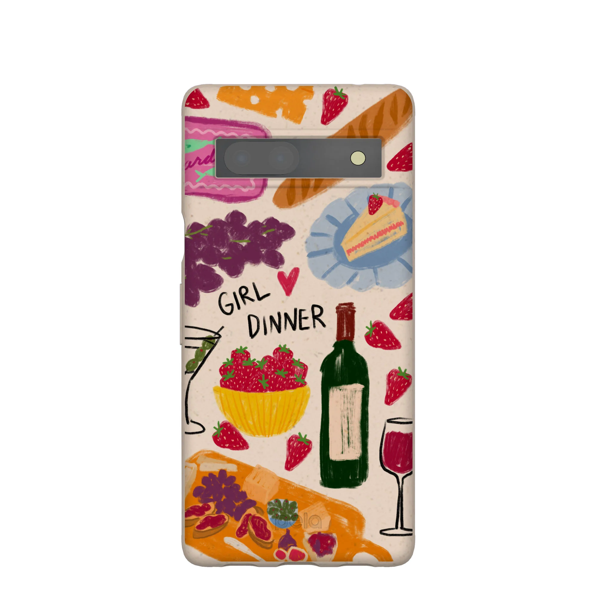 Seashell Girl Dinner Google Pixel 7a Case
