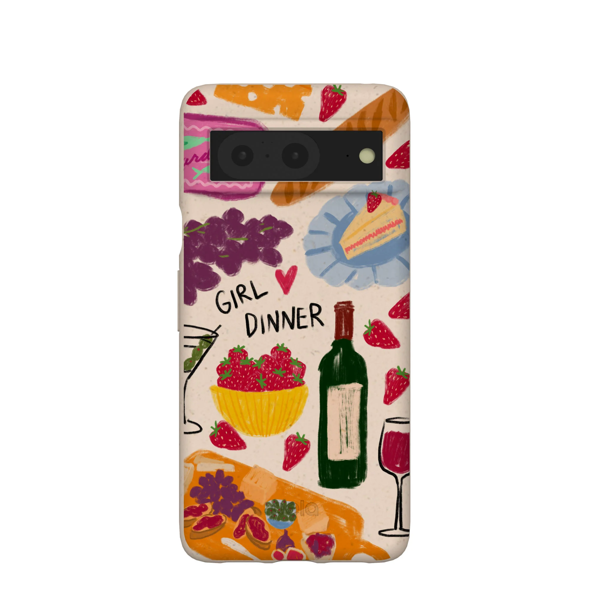 Seashell Girl Dinner Google Pixel 8 Case