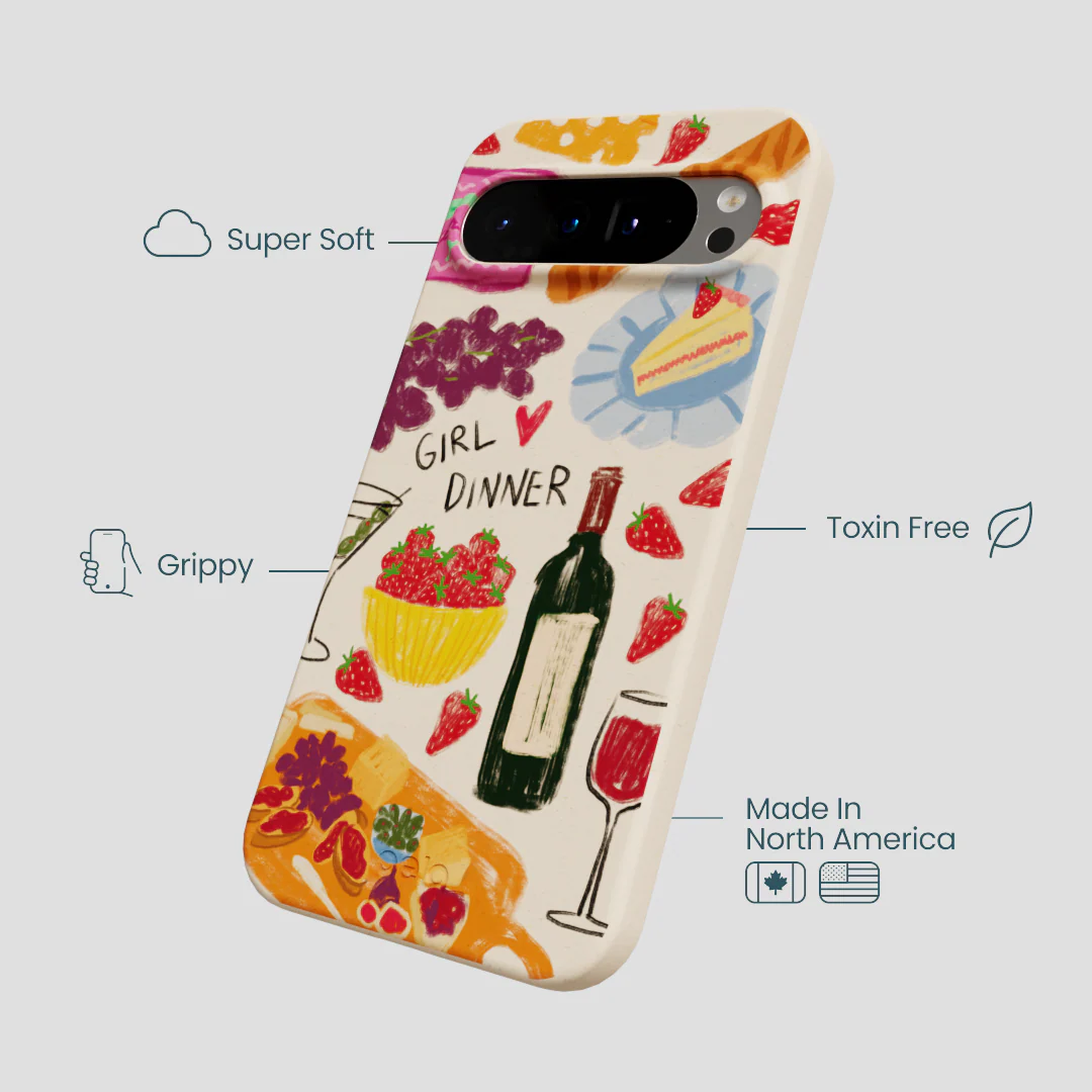 Seashell Girl Dinner Google Pixel 9 Pro XL Case - Image 4