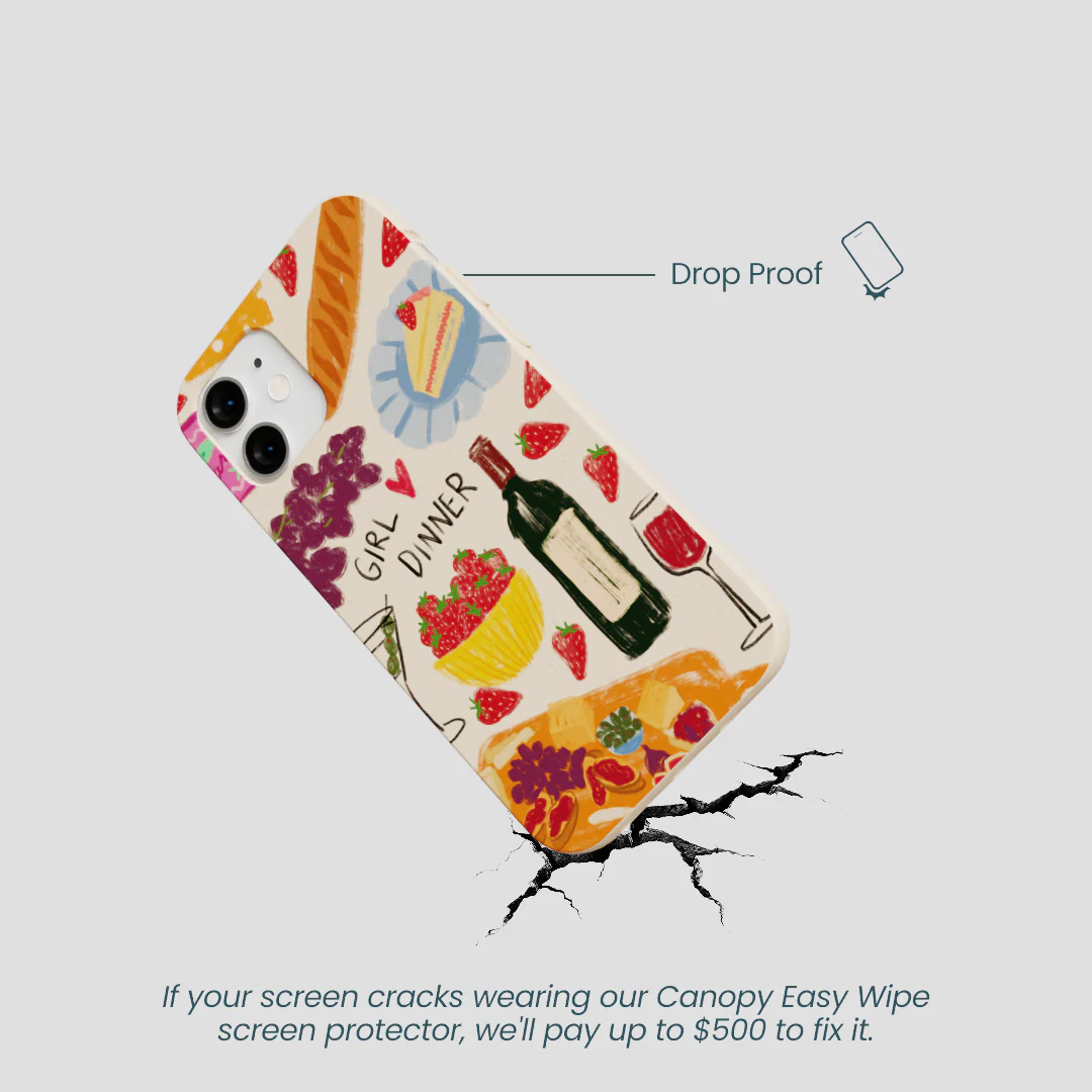 Seashell Girl Dinner iPhone 12 Mini Case - Image 5