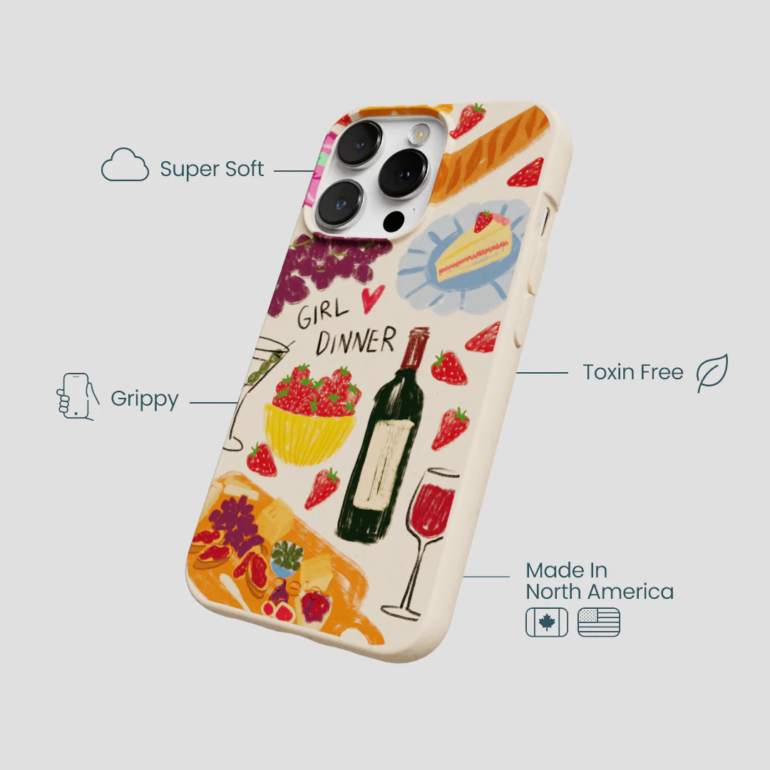 Seashell Girl Dinner iPhone 13 Pro Case - Image 4