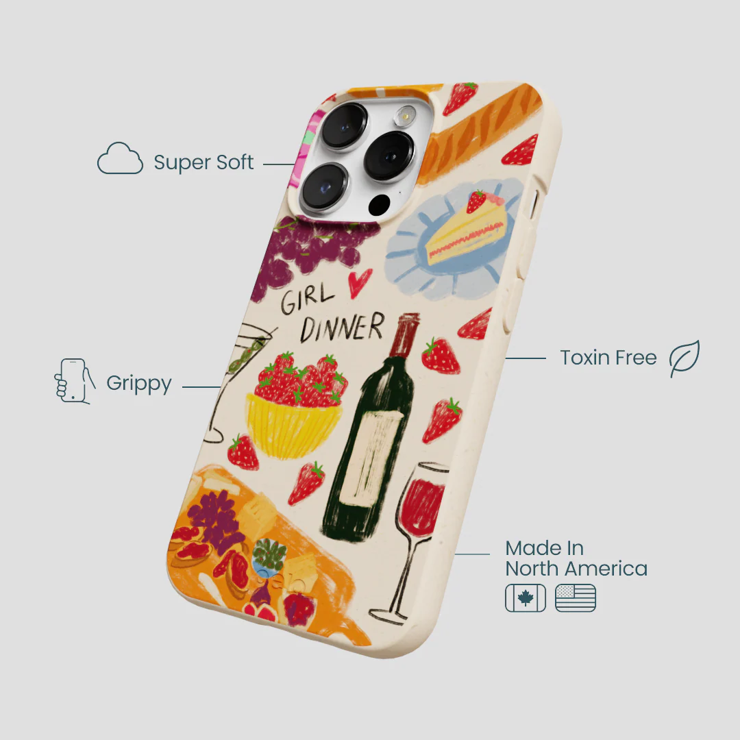 Seashell Girl Dinner iPhone 13 Pro Max Case - Image 4