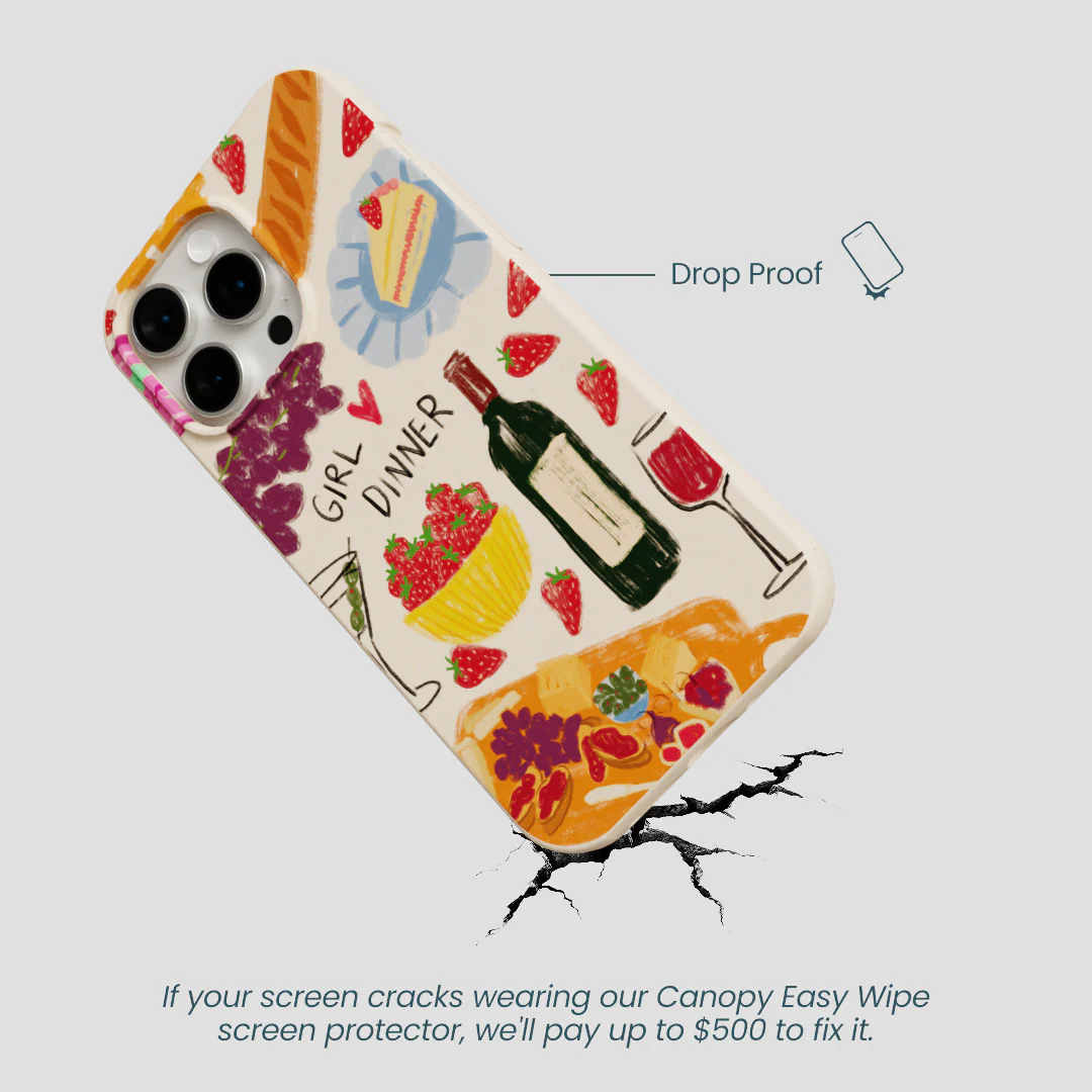 Seashell Girl Dinner iPhone 15 Pro Max Case - Image 5