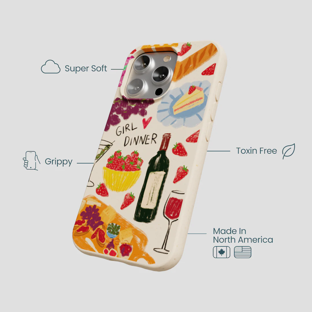 Seashell Girl Dinner iPhone 16 Pro Case - Image 4