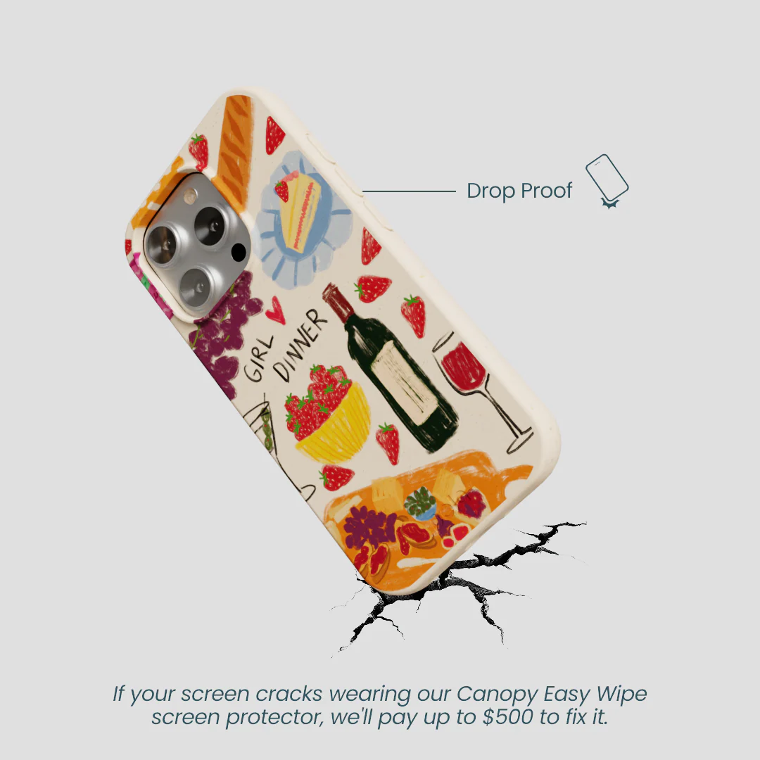 Seashell Girl Dinner iPhone 16 Pro Case - Image 5
