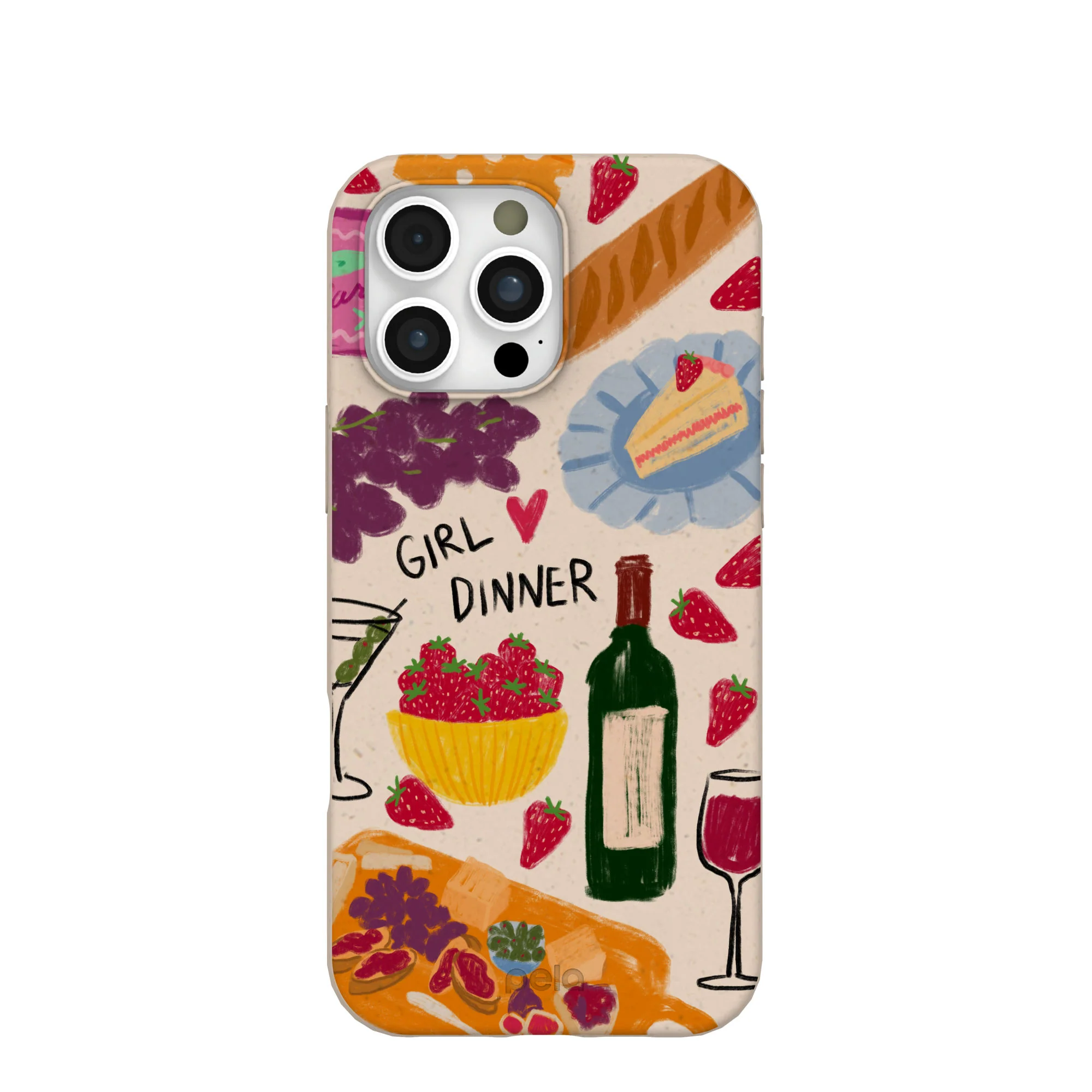 Seashell Girl Dinner iPhone 16 Pro Max Case