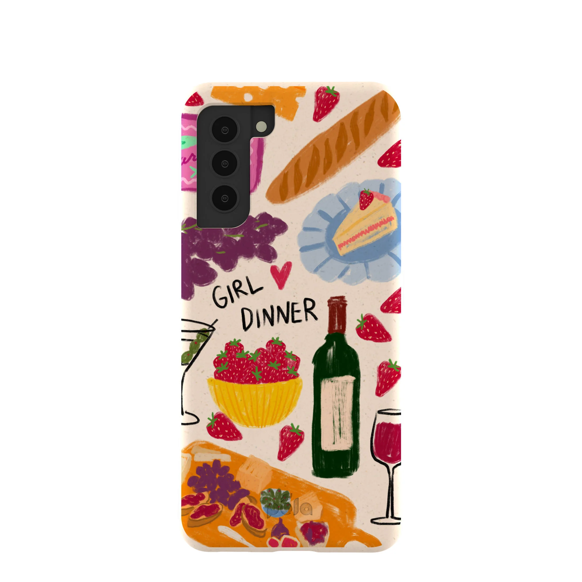 Seashell Girl Dinner Samsung Galaxy S21 Case
